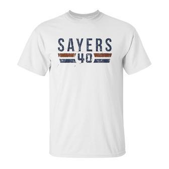 500 Level Gale Sayers Vintage Chicago Unisex T-Shirt | Favorety