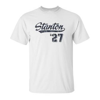 500 Level Giancarlo Stanton New York Baseball Unisex T-Shirt | Favorety CA