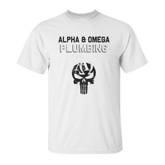 Alpha And Omega Plumbing Brian Anderson Unisex T-Shirt | Favorety UK