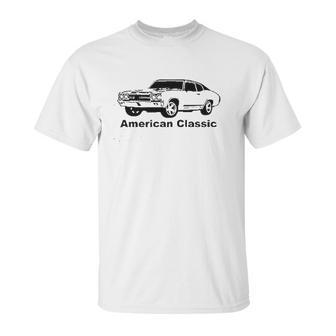 American Classic Hotrod Chevelle Nova Muscle Car Unisex T-Shirt | Favorety UK