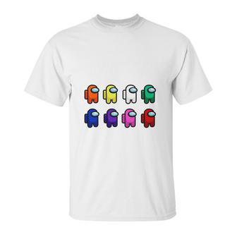 Among Us Character Unisex T-Shirt | Favorety AU