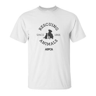 Aspca Rescuing Animals Since 1866 Unisex T-Shirt | Favorety