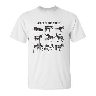 Asses The World Love Unisex T-Shirt | Favorety UK