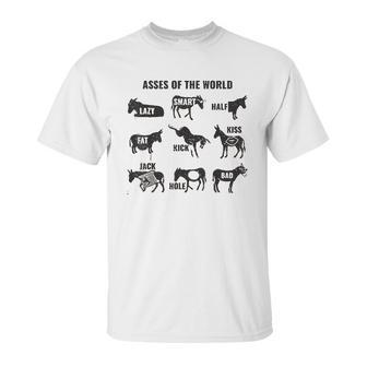 Asses The World Unisex T-Shirt | Favorety AU