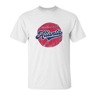 Atlanta Baseball | Atl Vintage Georgia Baseball Unisex T-Shirt | Favorety AU