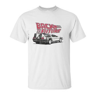 Back To The Future Delorean Graphic Unisex T-Shirt | Favorety CA