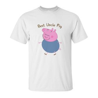 Best Uncle Pig Uncle Pig Peppa Pig Unisex T-Shirt | Favorety AU