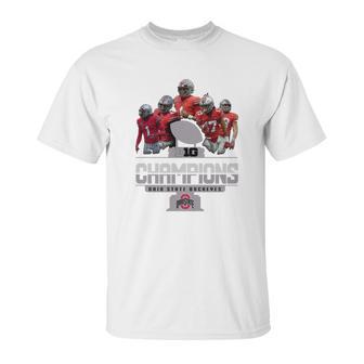 Big 2019 Big Ten Football Champions Ohio State Buckeyes Shirt Unisex T-Shirt | Favorety