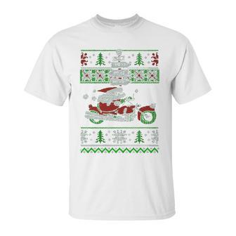 Biker Santa V2 Unisex T-Shirt | Favorety DE