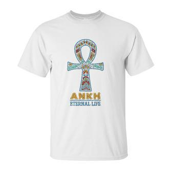 Black History African American Ankh Cross African Symbol Unisex T-Shirt | Favorety DE