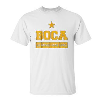 Boca Juniors Camiseta De Boca Juniors Regalo Bostero Unisex T-Shirt | Favorety DE