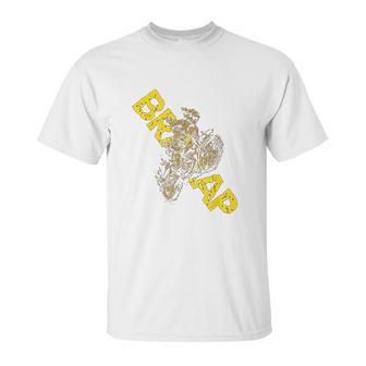 Braaap Funny Motocross Engine Unisex T-Shirt | Favorety UK