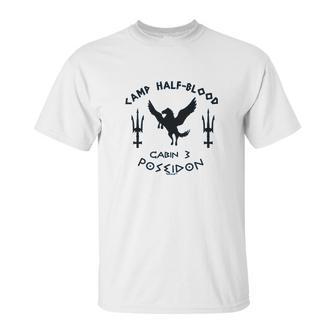 Cabin 3 Poseidon Camp Half Blood Unisex T-Shirt | Favorety AU