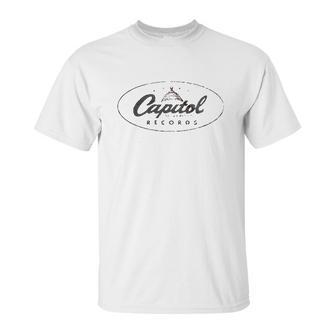 Capitol Records Classic Oval Unisex T-Shirt | Favorety CA