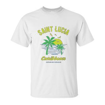 Caribbean Saint Lucia Unisex T-Shirt | Favorety DE