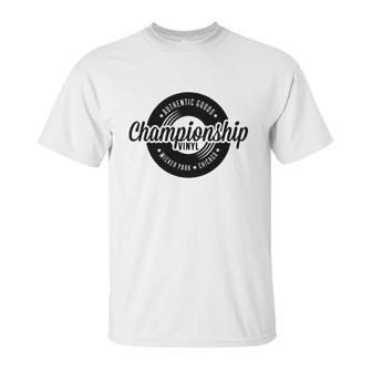 Championship Vinyl Unisex T-Shirt | Favorety CA