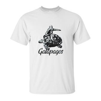 Charles Darwin Galapagos Islands Evolution Unisex T-Shirt | Favorety