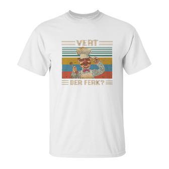 Chef Vert Der Ferk Vintage Unisex T-Shirt | Favorety UK