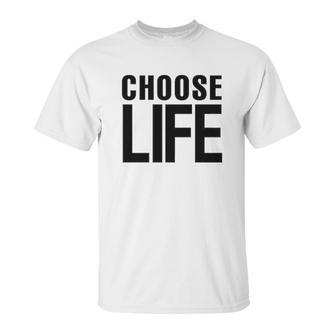 Choose Life Retro 80S Unisex T-Shirt | Favorety CA