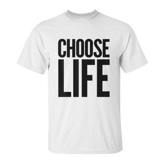 Choose Life Vintage Retro 80S Funny Unisex T-Shirt | Favorety CA