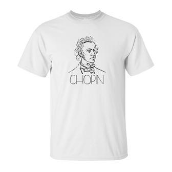 Chopin T Shirt - Frederic Chopin - Classical Music For Piano Unisex T-Shirt | Favorety AU