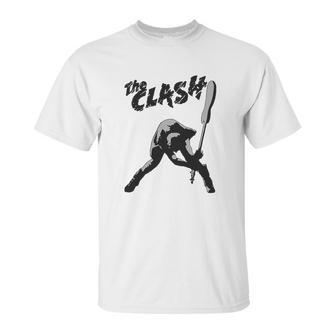 The Clash Guitar Smash Unisex T-Shirt | Favorety