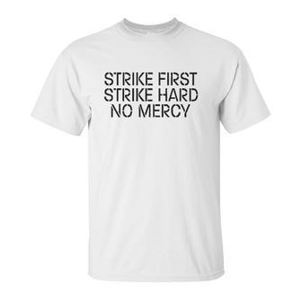 Cobra Kai Karate Kid Merchandise Retro No Mercy Full Unisex T-Shirt | Favorety DE