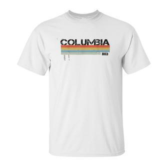 Columbia Area Code Vintage Retro Unisex T-Shirt | Favorety AU