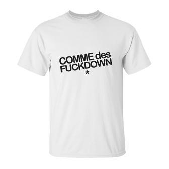 Comme Des Fuckdown Hoodies - Mens Hoodie Unisex T-Shirt | Favorety