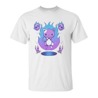 Creepy Kawaii Pastel Goth Cat Kawaii Clothes Mall Goth Unisex T-Shirt | Favorety AU