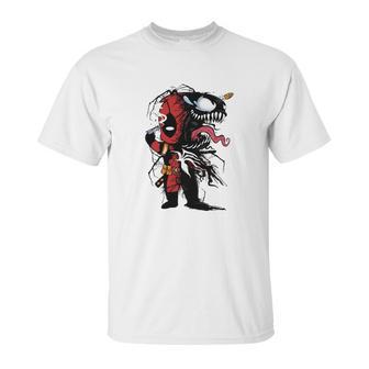 Deadpool Venom Unisex T-Shirt | Favorety