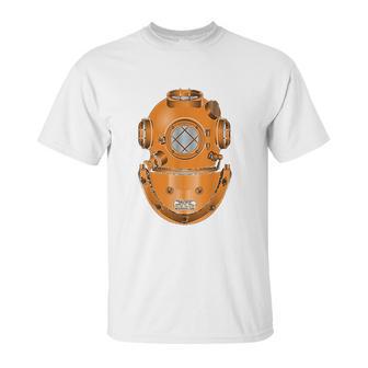 Deep Sea Diver Helmet Vintage Diving Unisex T-Shirt | Favorety AU