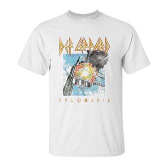 Def Leppard 1977 English Rock Band 80S Heavy Metal Pyromania Unisex T-Shirt | Favorety AU