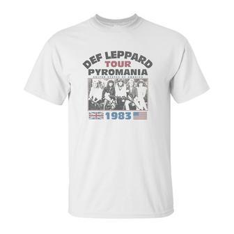 Def Leppard Pyromania Tour Unisex T-Shirt | Favorety UK