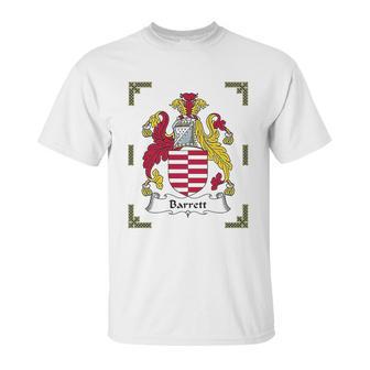 Designs Barrett Coat Of Armsbarrett Family Crest Unisex T-Shirt | Favorety AU