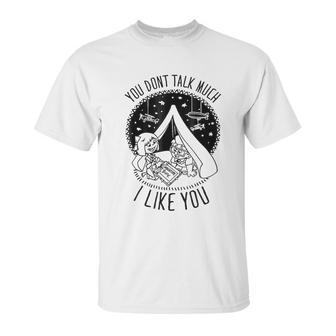 Disney Pixar Up Tee I Like You Carl Ellie Graphic Unisex T-Shirt | Favorety AU