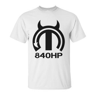 Dodge Demon 840Hp Graphic Design Printed Casual Daily Basic Unisex T-Shirt | Favorety UK