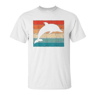 Dolphin Retro Vintage Unisex T-Shirt | Favorety CA