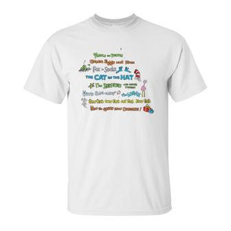 Dr Seuss Book Title Unisex T-Shirt | Favorety AU