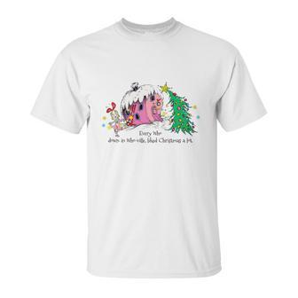 Dr Seuss Cindy-Lou Who House T-Shirt Unisex T-Shirt | Favorety AU