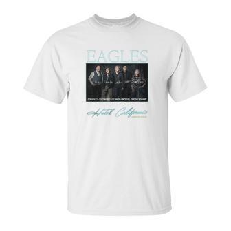 Eagles Played Beginning To End Hotel California Signatures Unisex T-Shirt | Favorety DE