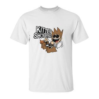 Eddsworld Kitten Shopping Unisex T-Shirt | Favorety UK