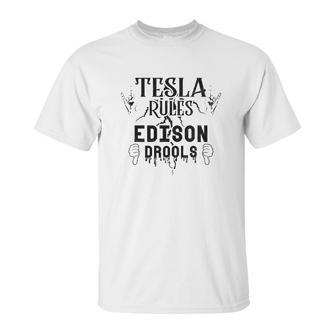 Edison Tesla Unisex T-Shirt | Favorety AU