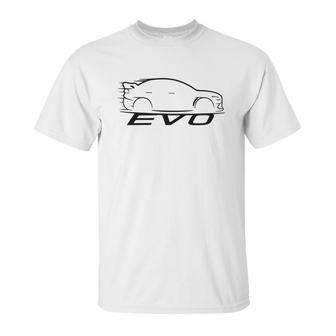 Evo Mitsubishi Evolution Unisex T-Shirt | Favorety