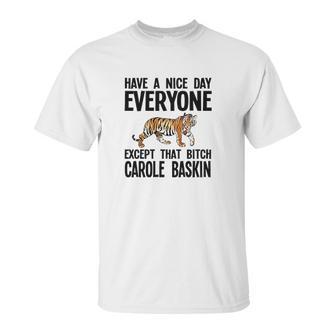 Except Carole Ringer Unisex T-Shirt | Favorety