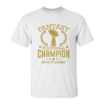 Fantasy Football Champion Unisex T-Shirt | Favorety