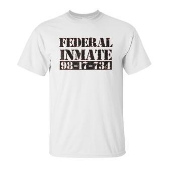 Federal Inmate Jail Prisoner Costume Unisex T-Shirt | Favorety DE