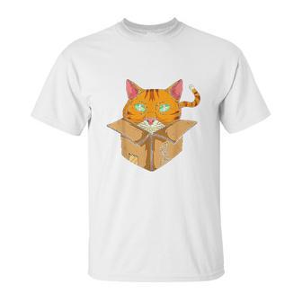 If It Is Fits I Sit Cat Box Funny Quote For Owner Unisex T-Shirt | Favorety AU