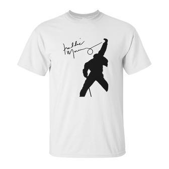 Freddie Mercury Signature Queen Rock Band Shirt Unisex T-Shirt | Favorety DE