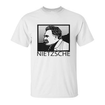 Friedrich Nietzsche T-Shirt Philosopher Philosophy Tee Unisex T-Shirt | Favorety UK